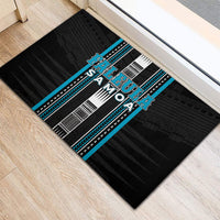 Faleula Samoa Rubber Doormat Samoan Tribal Pattern LT05 - Polynesian Pride