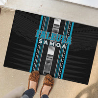 Faleula Samoa Rubber Doormat Samoan Tribal Pattern LT05 - Polynesian Pride