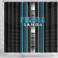 Faleula Samoa Shower Curtain Samoan Tribal Pattern LT05 - Polynesian Pride