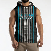 Personalised Faleula Samoa Sleeveless Zip Hoodie Samoan Tribal Pattern LT05 - Polynesian Pride