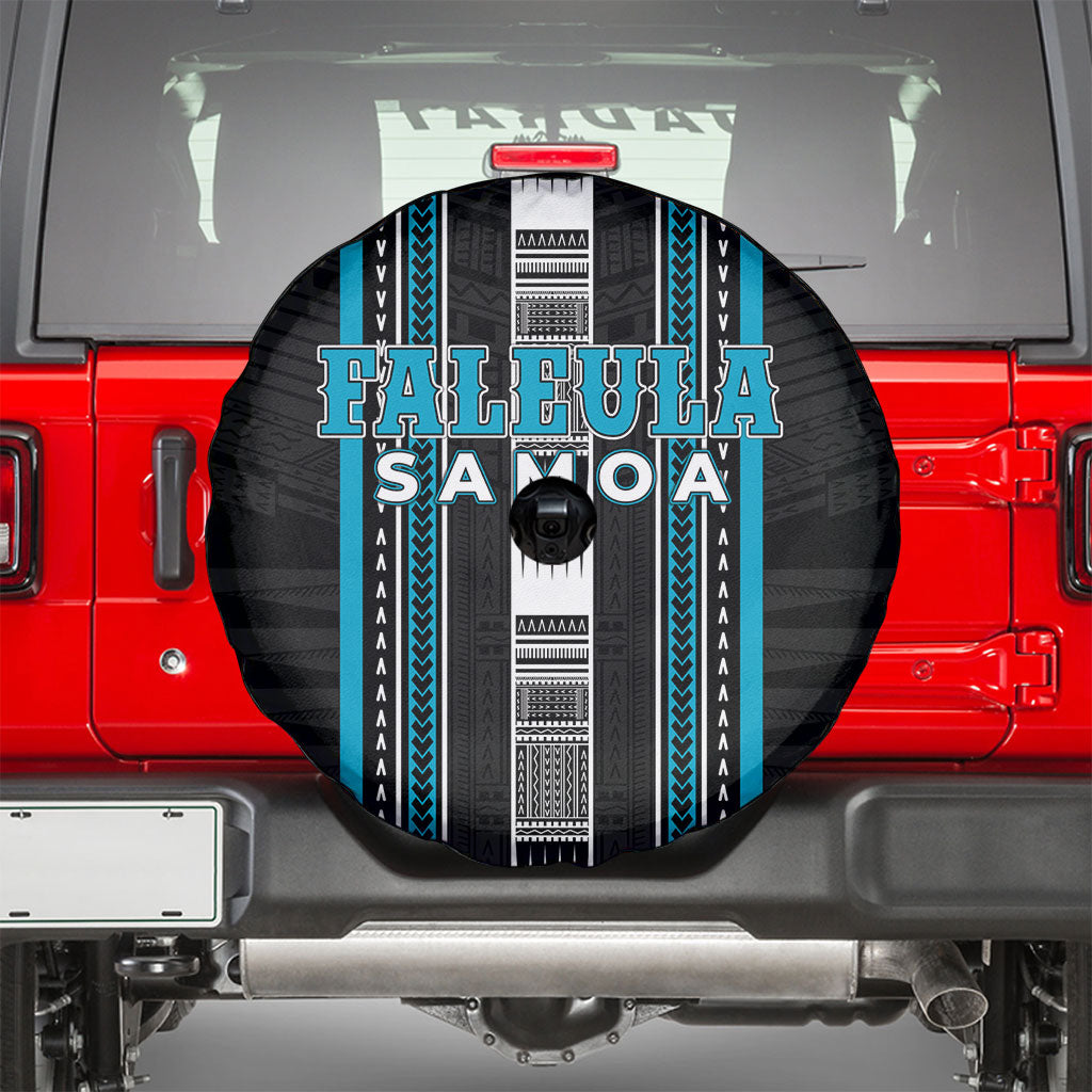 Faleula Samoa Spare Tire Cover Samoan Tribal Pattern