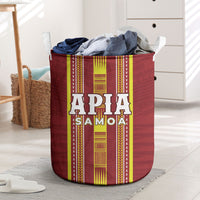 Apia Samoa Laundry Basket Samoan Tribal Pattern