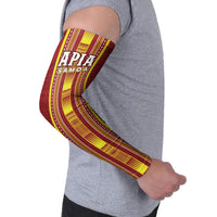 Personalised Apia Samoa Arm Sleeves Samoan Tribal Pattern LT05 - Polynesian Pride