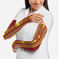 Personalised Apia Samoa Arm Sleeves Samoan Tribal Pattern LT05 - Polynesian Pride
