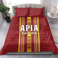Apia Samoa Bedding Set Samoan Tribal Pattern