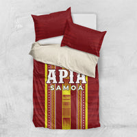 Apia Samoa Bedding Set Samoan Tribal Pattern