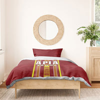 Apia Samoa Bedding Set Samoan Tribal Pattern
