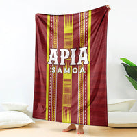 Apia Samoa Blanket Samoan Tribal Pattern LT05 - Polynesian Pride