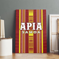 Apia Samoa Canvas Wall Art Samoan Tribal Pattern LT05 - Polynesian Pride