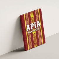 Apia Samoa Canvas Wall Art Samoan Tribal Pattern LT05 - Polynesian Pride