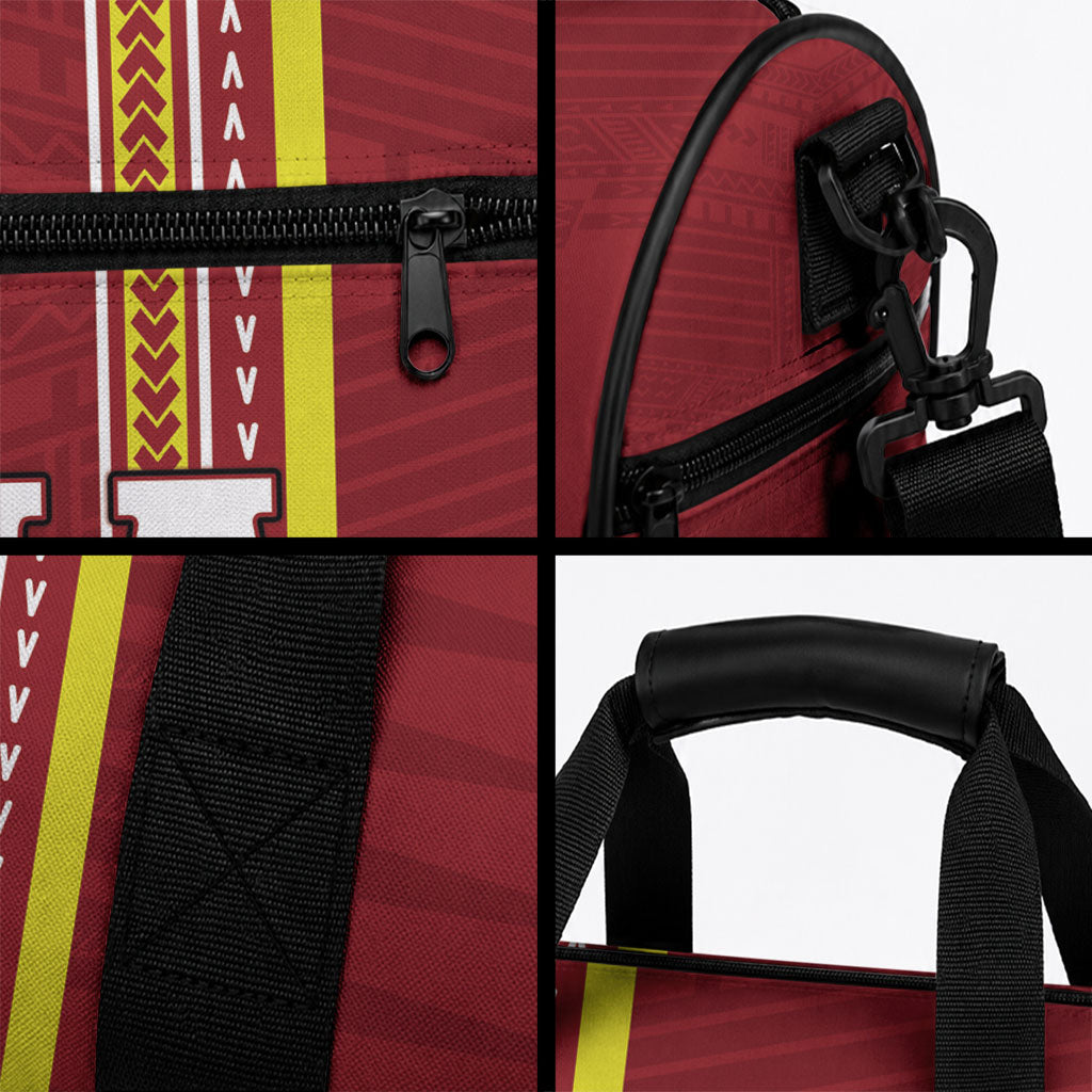 Apia Samoa Duffle Bag Samoan Tribal Pattern