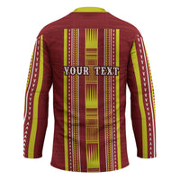 Personalised Apia Samoa Hockey Jersey Samoan Tribal Pattern LT05 - Polynesian Pride