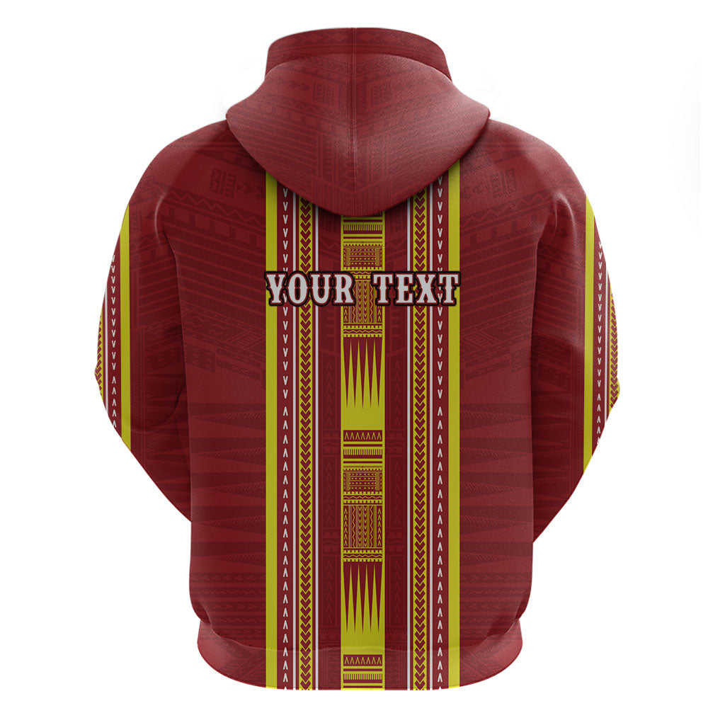 Personalised Apia Samoa Hoodie Samoan Tribal Pattern LT05 - Polynesian Pride