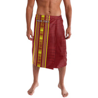 Personalised Apia Samoa Lavalava Samoan Tribal Pattern LT05 Red - Polynesian Pride