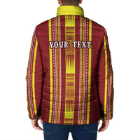 Personalised Apia Samoa Padded Jacket Samoan Tribal Pattern LT05 - Polynesian Pride