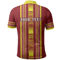 Personalised Apia Samoa Polo Shirt Samoan Tribal Pattern