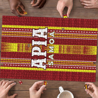 Apia Samoa Puzzle Samoan Tribal Pattern LT05 - Polynesian Pride