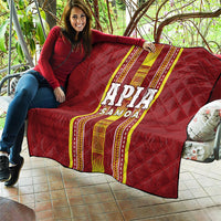 Apia Samoa Quilt Samoan Tribal Pattern LT05 - Polynesian Pride