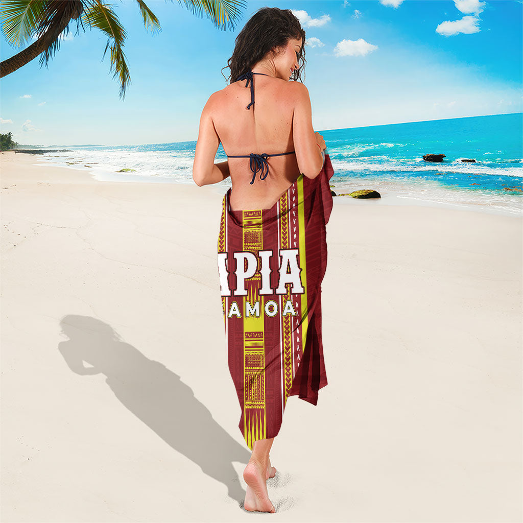 Apia Samoa Sarong Samoan Tribal Pattern LT05 - Polynesian Pride