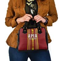 Apia Samoa Shoulder Handbag Samoan Tribal Pattern LT05 - Polynesian Pride