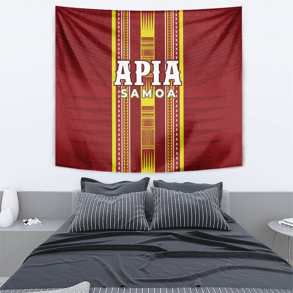 Apia Samoa Tapestry Samoan Tribal Pattern LT05 - Polynesian Pride