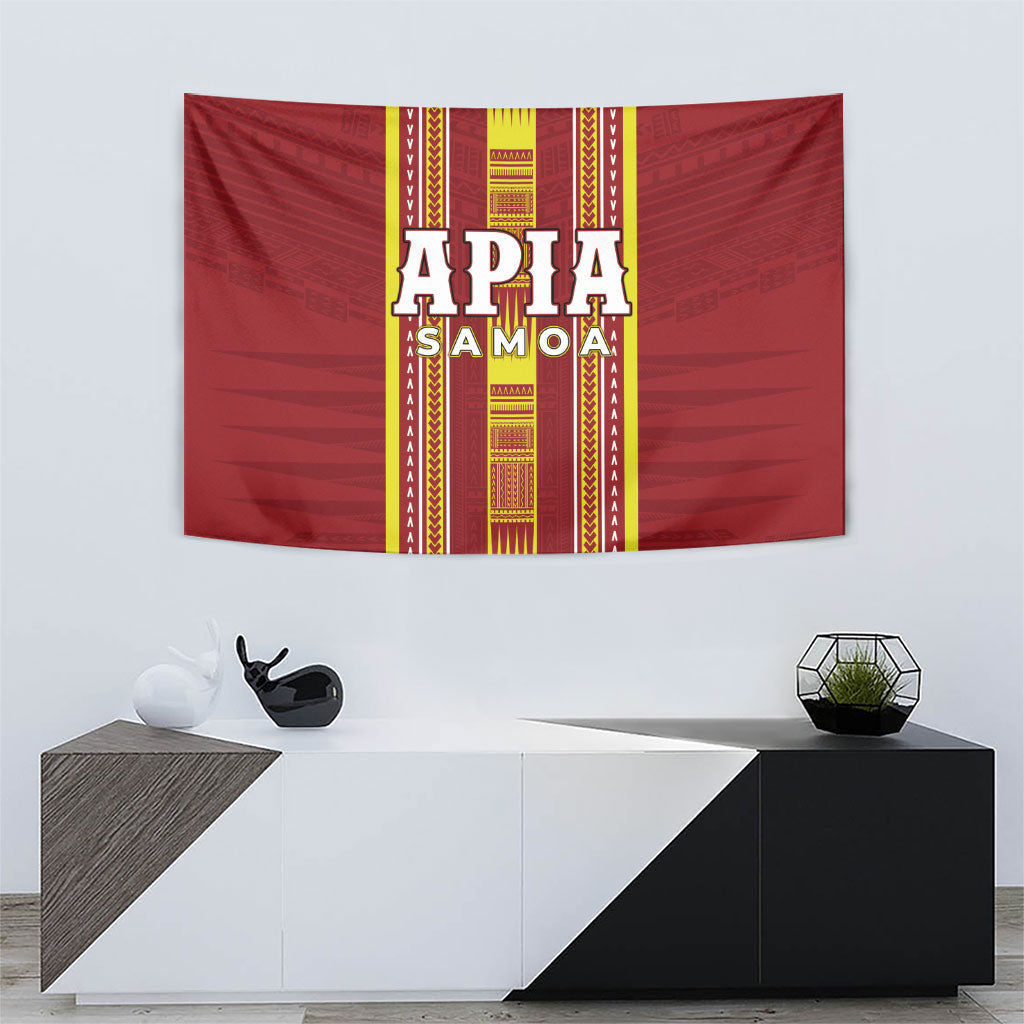 Apia Samoa Tapestry Samoan Tribal Pattern LT05 - Polynesian Pride