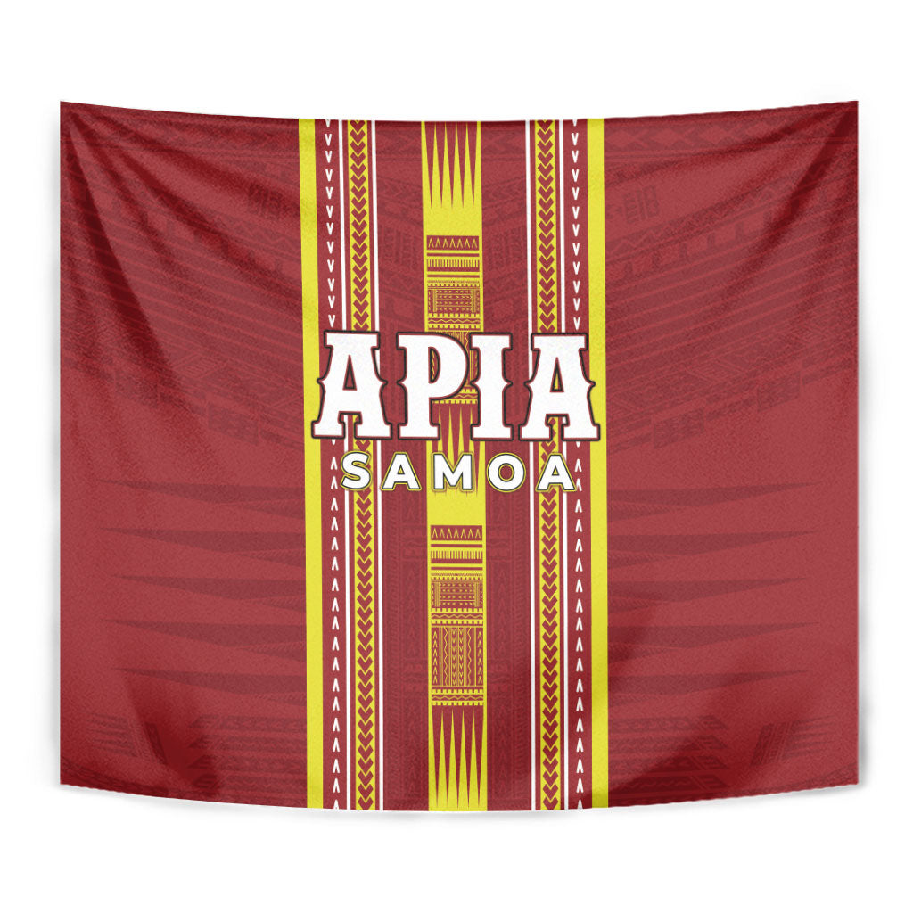 Apia Samoa Tapestry Samoan Tribal Pattern LT05 - Polynesian Pride