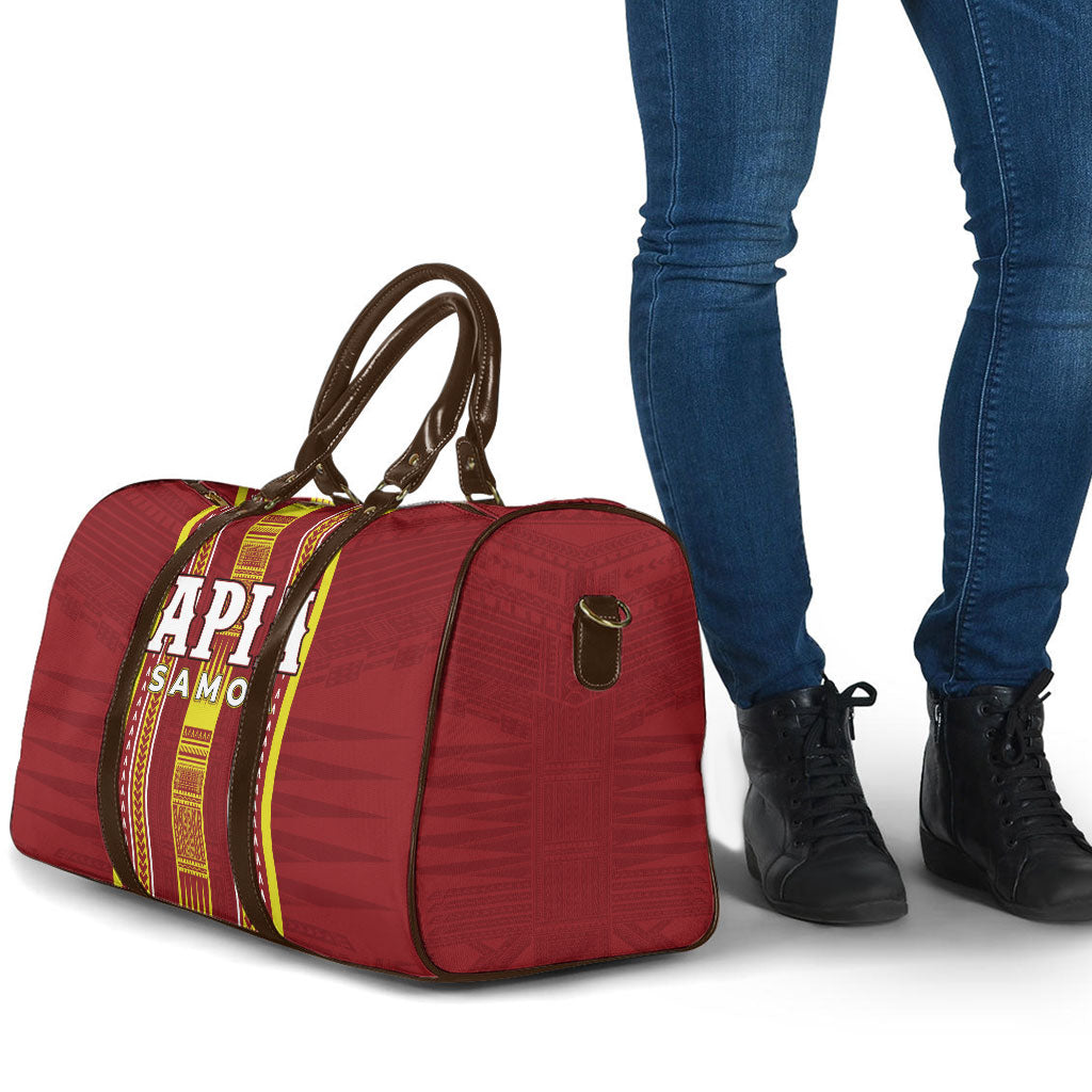 Apia Samoa Travel Bag Samoan Tribal Pattern LT05 - Polynesian Pride
