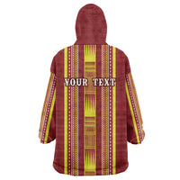 Personalised Apia Samoa Wearable Blanket Hoodie Samoan Tribal Pattern LT05 - Polynesian Pride