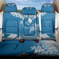 FSM Yap Constitution Day Back Car Seat Cover Polynesian Batoids LT05 One Size Blue - Polynesian Pride