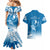 FSM Yap Constitution Day Couples Matching Mermaid Dress and Hawaiian Shirt Polynesian Batoids LT05 - Polynesian Pride