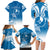 FSM Yap Constitution Day Family Matching Long Sleeve Bodycon Dress and Hawaiian Shirt Polynesian Batoids LT05 - Polynesian Pride