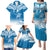 FSM Yap Constitution Day Family Matching Puletasi Dress and Hawaiian Shirt Polynesian Batoids LT05 - Polynesian Pride