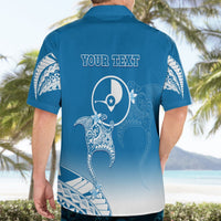 Personalised FSM Yap Constitution Day Hawaiian Shirt Polynesian Batoids LT05 - Polynesian Pride