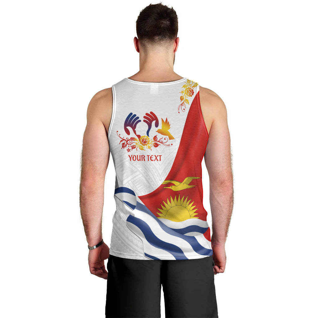 Personalised Kiribati Human Rights Day Men Tank Top Polynesian Style LT05 - Polynesian Pride