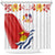 Kiribati Human Rights Day Shower Curtain Polynesian Style LT05 White - Polynesian Pride