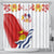 Kiribati Human Rights Day Shower Curtain Polynesian Style LT05 - Polynesian Pride