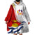 Personalised Kiribati Human Rights Day Wearable Blanket Hoodie Polynesian Style LT05 - Polynesian Pride