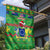 Cook Islands Christmas Garden Flag Santa Coat Of Arms Meri Kiritimiti LT05 - Polynesian Pride