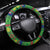 Cook Islands Christmas Steering Wheel Cover Santa Coat Of Arms Meri Kiritimiti