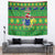 Cook Islands Christmas Tapestry Santa Coat Of Arms Meri Kiritimiti LT05 - Polynesian Pride