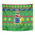 Cook Islands Christmas Tapestry Santa Coat Of Arms Meri Kiritimiti LT05 - Polynesian Pride