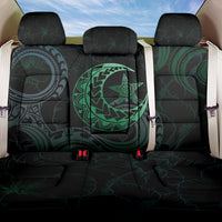 Polynesia Back Car Seat Cover With Islam Crescent And Star LT05 One Size Green - Polynesian Pride