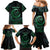 Personalised Polynesia Family Matching Mermaid Dress and Hawaiian Shirt With Islam Crescent And Star LT05 - Polynesian Pride