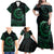 Personalised Polynesia Family Matching Off Shoulder Maxi Dress and Hawaiian Shirt With Islam Crescent And Star LT05 - Polynesian Pride