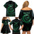 Personalised Polynesia Family Matching Off Shoulder Short Dress and Hawaiian Shirt With Islam Crescent And Star LT05 - Polynesian Pride