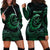 Personalised Polynesia Hoodie Dress With Islam Crescent And Star LT05 - Polynesian Pride