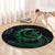 Polynesia Round Carpet With Islam Crescent And Star LT05 - Polynesian Pride