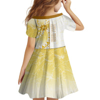 Personalised Polynesia Kid Short Sleeve Dress Bahai Faith Symbol LT05 - Polynesian Pride