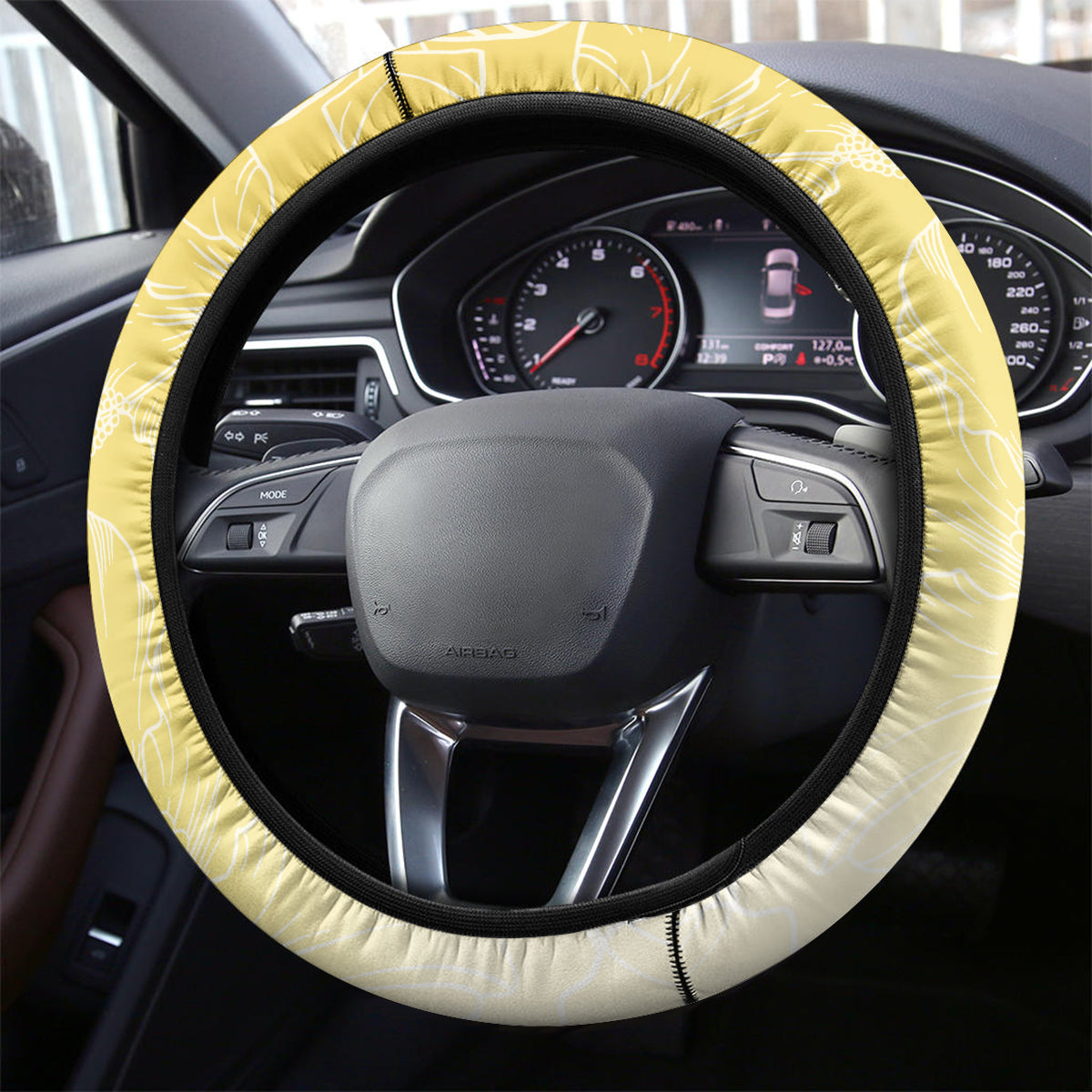 Polynesia Steering Wheel Cover Bahai Faith Symbol LT05 - Polynesian Pride